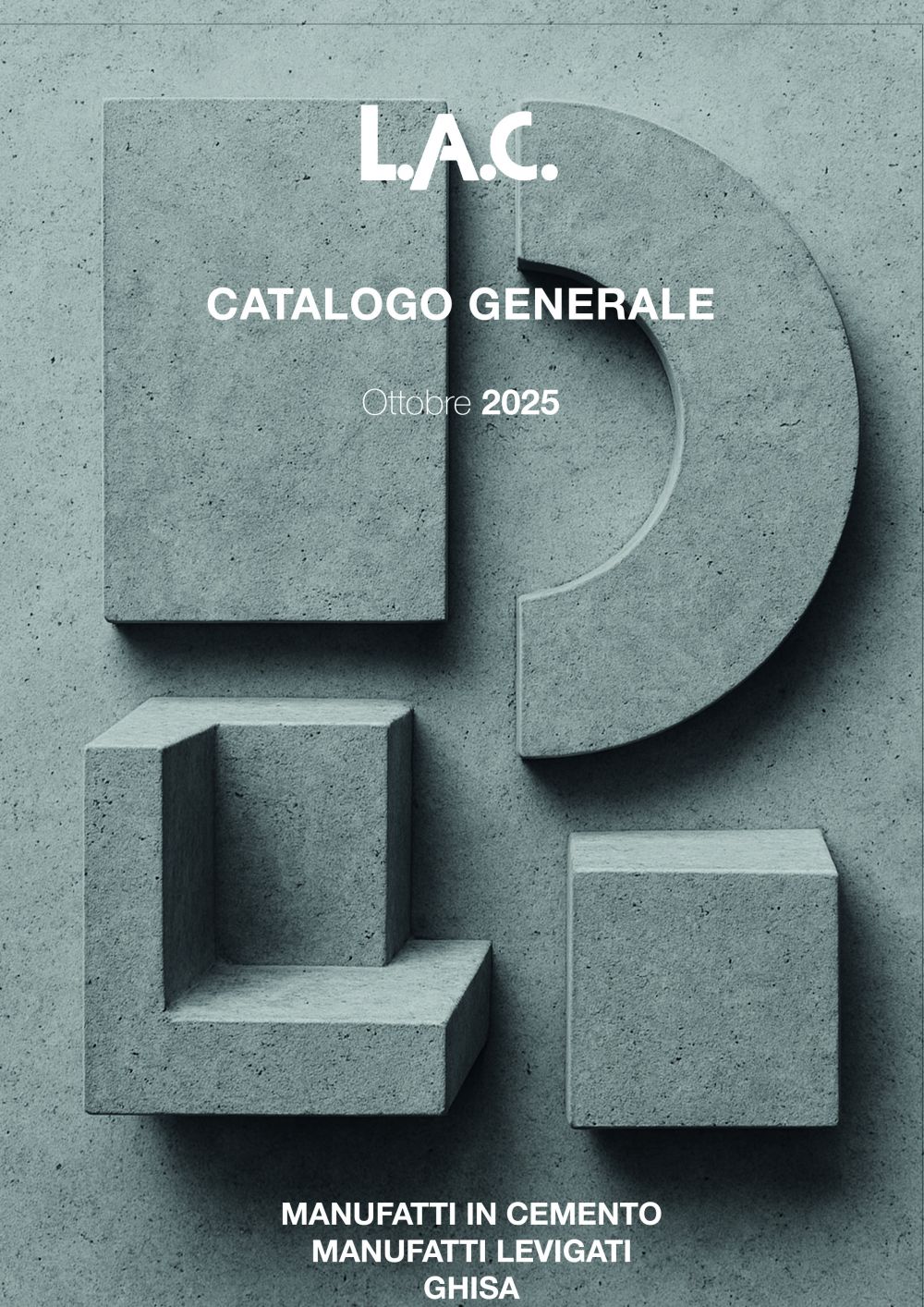 Catalogo manufatti in cemento, manufatti in graniglia levigata e ghisa