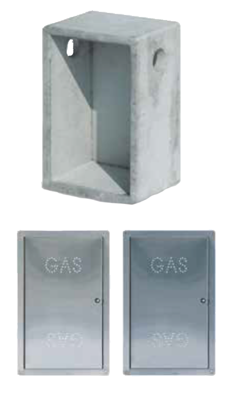 Porta Contatore Gas per Abitazione in Cemento